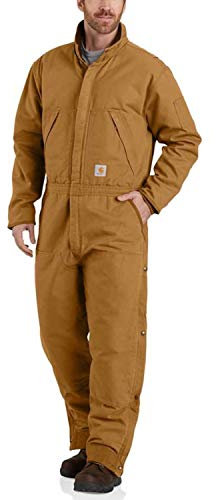 Carhartt Washed Duck Insulated Coverall, Farbe Brown, Größe: XXL