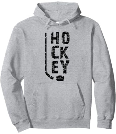 Allenatore di hockey Amore Hockey Felpa con Cappuccio