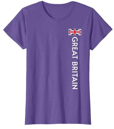 Great Britain United Kingdom Flag GBR Sports Athletic Jersey T-Shirt