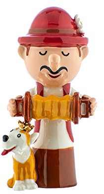 Alessi Elisabetto AGJ01 9 - Design Krippe Figur von Elisabetto, aus Porzellan und Handbemalt, Mehrfarbig