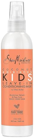 Shea Moisture Coconut & Hibiscus Kids Leave-In Conditioning Milk 8 oz