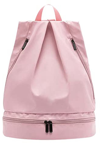 Pratvider Nass-Trocken-Rucksack, Strandrucksack für Damen, wasserdichte Schwimmtaschen für Frauen, Sport-Fitness-Rucksack zum Schwimmen, Fitnessstudio