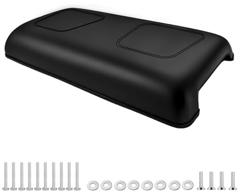HEOHOU Golf Cart Front Seat Bottom Replacement Cushion Assembly for Club Car DS 2000.5-up,Black