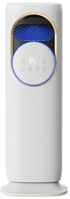 Don Feliz Ventilador nebulizador frio y calor, humidificador y ventilador de torre de aire frio y caliente, 1800W