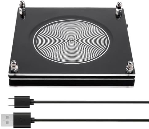 Résonateur d'ondes - Générateur de fréquence 7,83 Hz, instrument de stress portable, idéal pour la méditation et la concentration, léger et facile à utiliser, rehausseur d'énergie apaisante, appareil