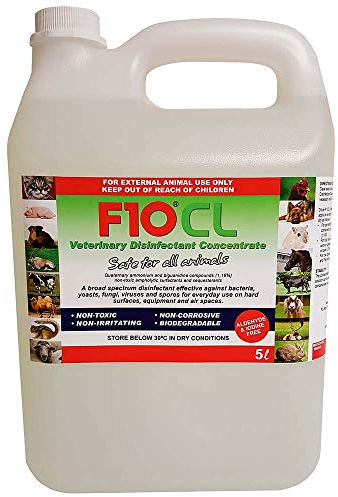 F10 CL Veterinary Disinfectant Concentrate 5 litre