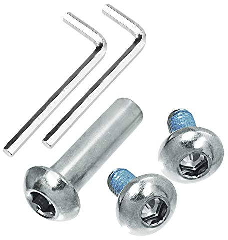 OTFAITP 24 mm-120 mm M8 para reemplazo de Patinete para niños y Adultos, mesas Plegables y sillas de reparación