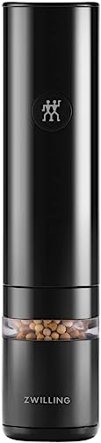 ZWILLING 53103-701-0 Enfinigy Salt & Pepper Mill, Acrylonitrile Butadiene Styrene, Black