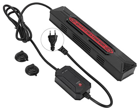 Aquarienheizung mit konstanter Temperatur, 1000 W, energiesparend, explosionsgeschützt, Quarzglas, sicher (EU-Stecker), Aquarienheizung mit LED-Anzeige für Salz- und Süßwasser