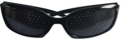 Gafas estenopeosas Pequeños agujeros Antifatiga Diseño compacto Gafas porosas Conveniente Resistente a los golpes Gafas de propósito especial