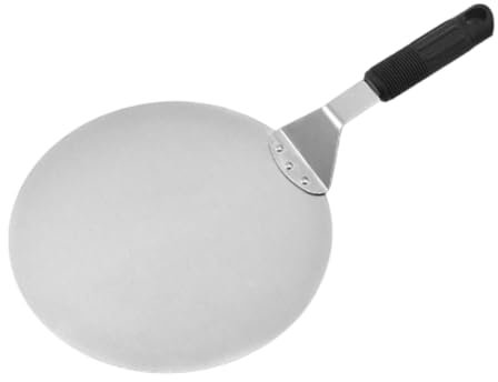 Fenteer Pizza Buccia Pizza Paddle Robusta Comoda Pizza in Acciaio Inossidabile Che Gira Buccia per Pizza