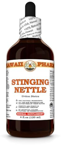 Stinging Nettle (Urtica Dioica) Dry Root Tincture, All Natural, Vegan, Pure Liquid Extract - 4 fl.oz