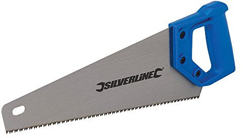 Silverline 793762 Scie à denture Hardpoint 350 mm 7 TPI, Bleu