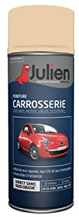 Julien Peinture Aérosol Relooking pour Carrosserie - Voitures et 2 roues - Ivoire 37125 400ml