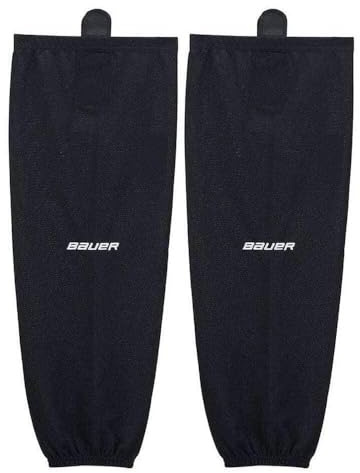 Bauer Flex Stock Youth Blacks-M - Calcetines de hockey sobre hielo, Negro