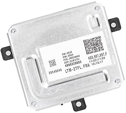 Ymiko Módulo de luz de circulación Diurna DRL Control de balasto 4G0907697D Unidad de Control de balasto de Faro Apto para A1 A3 A8 Q3