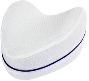 LEOFLA Cuscino Per Dormire Gambe Memory Foam Supporto Ortopedico Ginocchia E Schiena