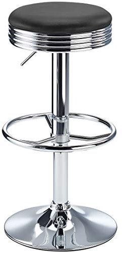 American Diner Barhocker, Schwarz