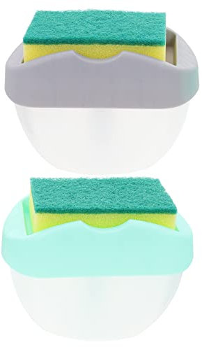 ABOOFAN Flüssigseife Box Seifenspender Pumpe Geschirrspülmittel für Küche Spüle Badezimmer