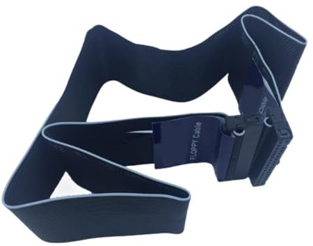 FOLODA 34Pin Simulated Floppy Drives Extension Cable Soft Ribbon Cable For Simulation Floppy Drives Flat Ribbon Cable 55cm