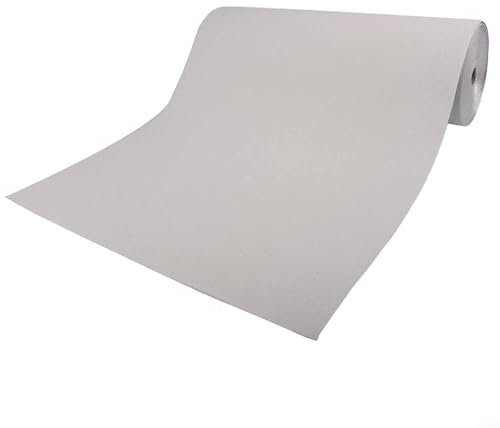 GLFLOW Self Wallpaper with Thermal Insulation and Noise Reducing Properties for Comfort (White)