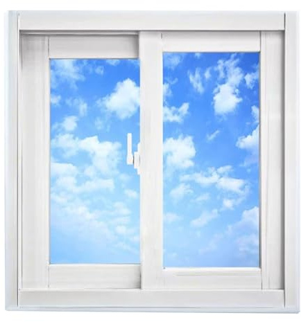 Ventanas correderas con vidrio transparente y pantalla, ventanas de repuesto de aluminio para cobertizo, casa, sótano, baño, gallinero