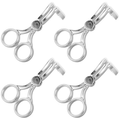 VICASKY Applicatore per Lenti a Contatto Invisibili 4 Pezzi, Set Ausili per Rimozione e Inserimento Lenti Morbide, Accessori Portatili per Uso Quotidiano e Viaggio, Ergonomico e