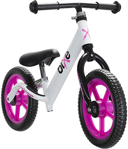 Bixe 12 Zoll Kinder Laufrad ab 2 Jahre - Balance Bike für Kinder von 2 bis 5 Jahren - Lauflernrad ohne Pedale mit Luftreifen - für Jungen und Mädchen - 12 inch Rad - Ultraleicht