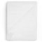 Bettlaken ohne Gummizug Baumwolle 2er Set: 180x220 cm - Bed Sheets Betttuch ohne Gummi und Laken Bedsheets Baumwollstoff weiß und Kochfest mit Oeko-Tex-Zertifikat