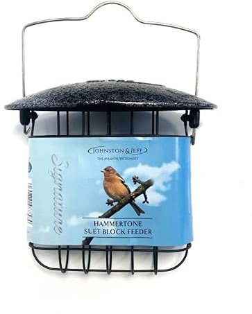 HAMMERTONE SUET BLOCK/TRAY x 1 ALL METAL WILD BIRD FEEDER BY MALTBYS' STORES 1904 LTD