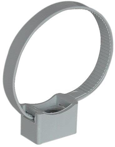 BSSTORE Fissatubo Supporto A Fascetta Per Tubi Rigidi Isolanti in confezione da 20 pezzi