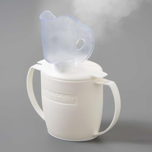 Portable Steam Inhaler Cup Provides Relief from Coughs, Colds or Blocked Noses