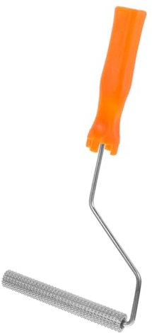 DOITOOL Rouleau À Clous Autonivelant Et Anti-mousse Pour Sol En Ciment Outils Manuels Brosse De 6 Pouces Rouleau À Peinture Couleur Aléatoire