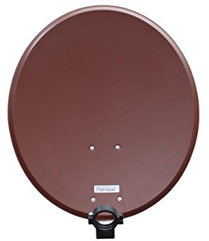 Opticum QA 60 satellitantenn i stål (60 cm) tegelröd
