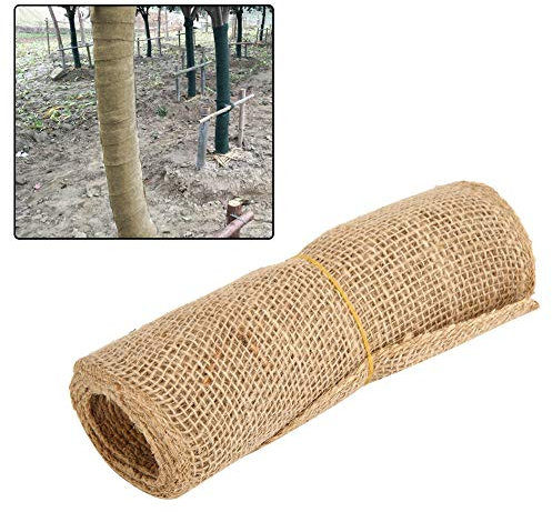 Copertura antigelo per piante Copertura da giardino naturale in tela per alberi e semi Coperta per la germinazione dei semi Estensione della stagione Protezione degli animali 7,9 x 118,1 pollici
