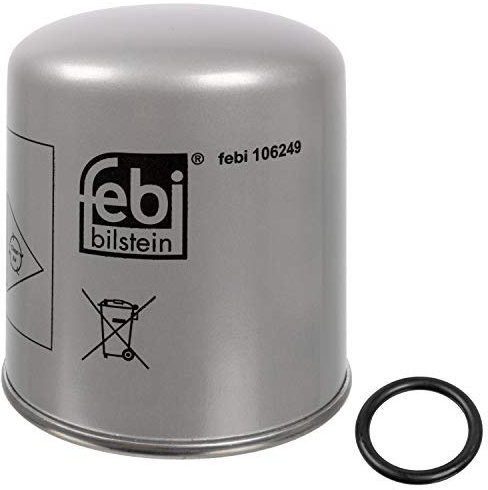 febi bilstein 106249 Lufttrocknerpatrone mit O-Ring und Ölabscheider, 1 Stück