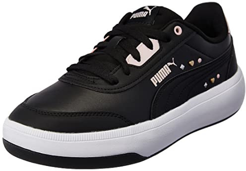 PUMA Damen Tori Galentines Sneaker, Black Black-Chalk Pink, 39 EU