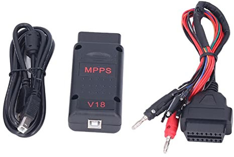 Strumento di ottimizzazione del chip MPPS V18 ECU, strumento diagnostico per automobili, cavo di diagnosi per rilevamento guasti auto include principale, Tricore, Multiboot