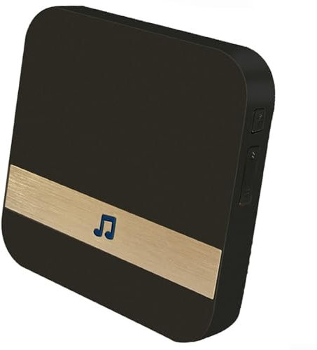 Sonnette de porte intelligente sans fil WiFi Ding-Dong - Récepteur vidéo - 4 volumes réglables - AC 90 ~ 250 V (Royaume-Uni)