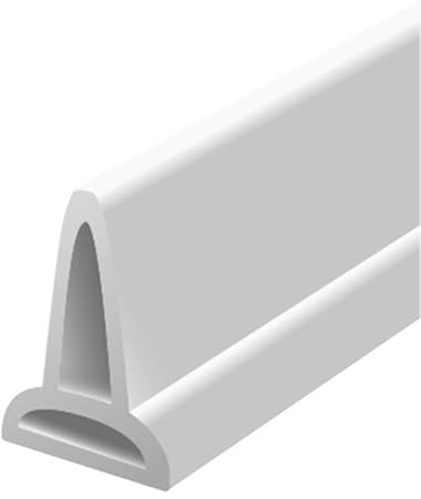 Protezione contro gli spruzzi di doccia, striscia di ritenzione idrica bianca di 30 mm di altezza, striscia impermeabile di separazione a secco per WC da bagno da 1 metro / 39 pollici, Barr