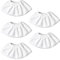 Fogcosy 5Pcs Replacement Microfibre Mop Cloths with Pads Set, Steam Mop Pads Cover Fits for Karcher EasyFix Steam Cleaner SC2 SC3 SC4 SC5 Accessories, Washable