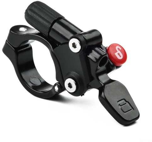 Rehoetom Leva di controllo remoto per forcella, per UDING, SUNTOUR, e | Regolazione di smorzamento montata sul manubrio in lega di alluminio | Misura 22,2 mm