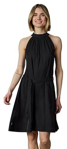 Ragwear Dam festlig sommarklänning lätt halterneck midiklänning Angylee YOUMODO XS-XXL, svart, M