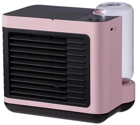Bärbar Luftkonditioneringsfläkt Mini Luftkonditionering Anion Purifier Luftfuktare Hemmakontor Desktop USB Luftkylning Fläkt Luftkylare Kyl Ner Snabbt(A)
