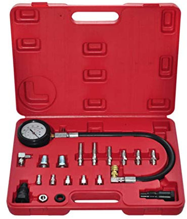 vidaXL Kompressionstester 20-TLG. Kompressionsprüfer Diesel Tester Meßgerät