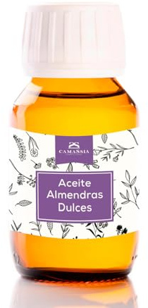 Camassia Aceite de almendras dulces | Aceites vegetales | Aceite de almendras dulces refinado | 250ml