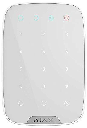 My Brand Maxxistore – Ajax KeyPad Teclado táctil inalámbrico Color Blanco – AJKP 8706