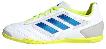 adidas Men's Zapatilla de fútbol sala Super Sala II Indoor, Cloud White/Royal Blue/Team Solar Yellow 2, 46