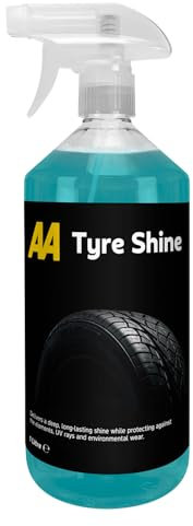 AA Tyre Shine 1 Litre, High Performance Formula, Deep Shine, UV Protection