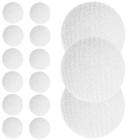 CALLARON Botones de Esmoquin Cubiertos de Satén Color Marfil 10 Mm, 15 Piezas para Novia, Diy, Suministros de Costura y Trajes, Ideales para Vestidos, Blusas y Manualidades